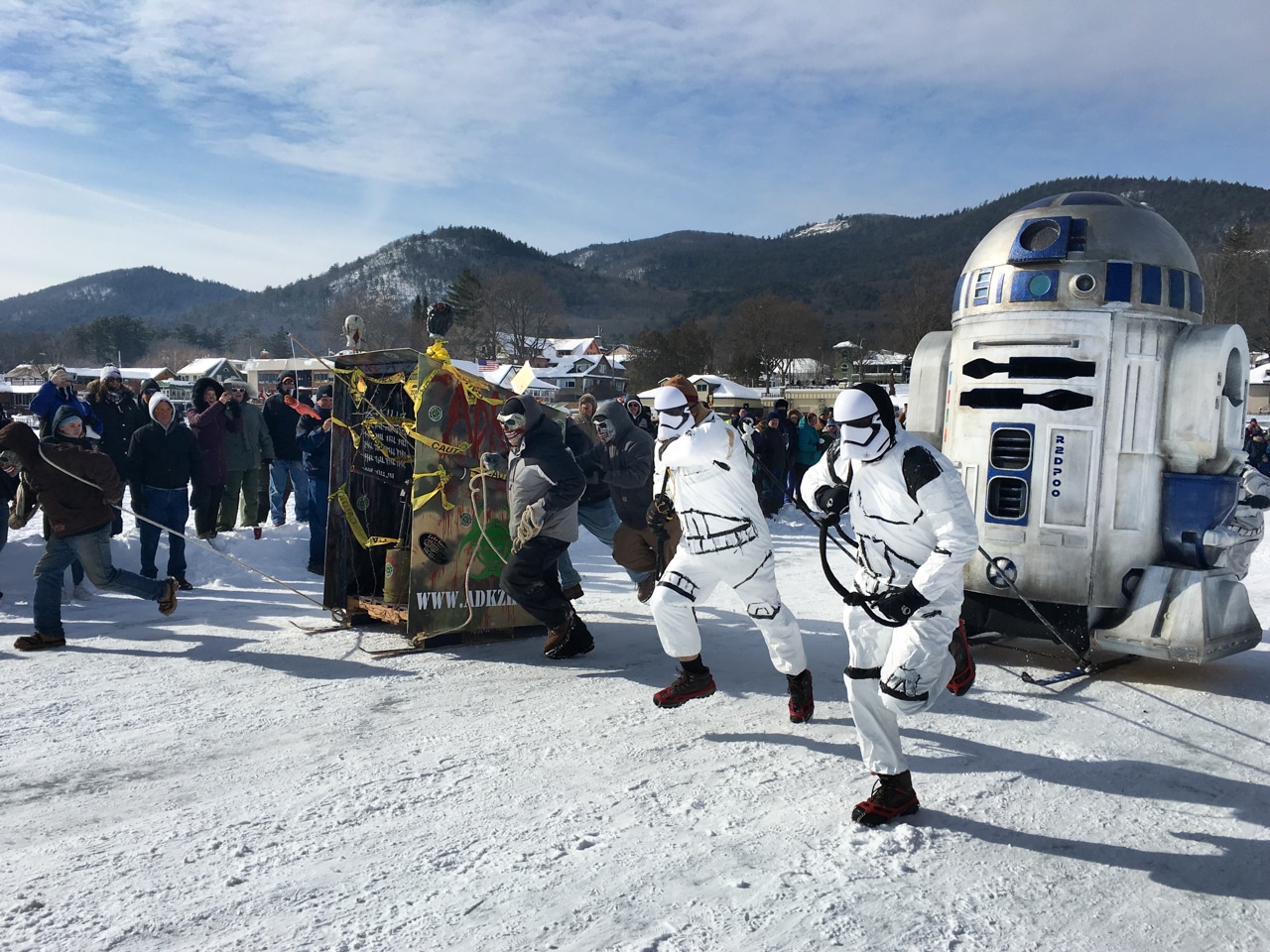 Cold Weather Fun at the Lake Winter Carnival