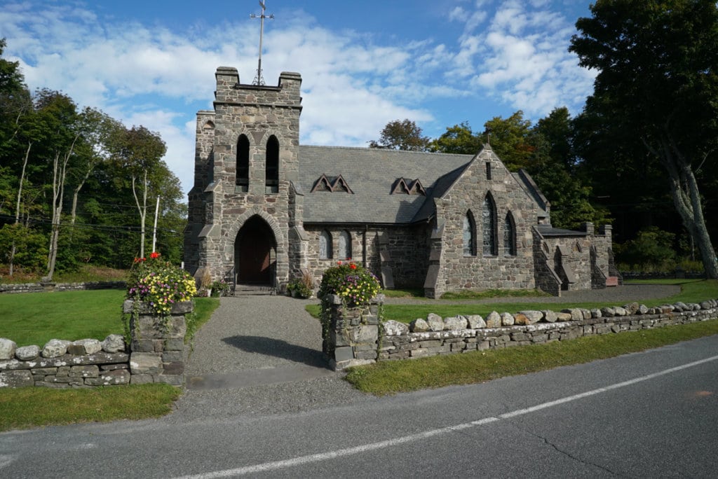An old stone church