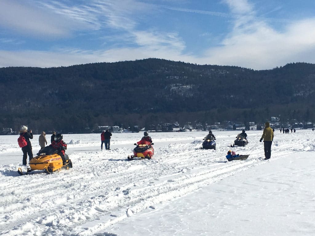 Cold Weather Fun at the Lake Winter Carnival